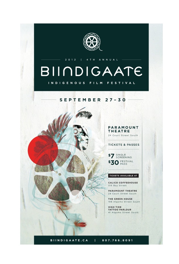 Biindigaate Film Festival Traditional Community Opening invitation