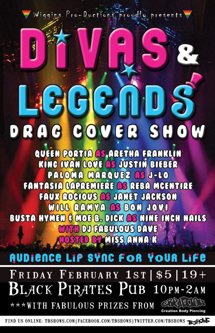 Divas & Legends Drag Cover Show