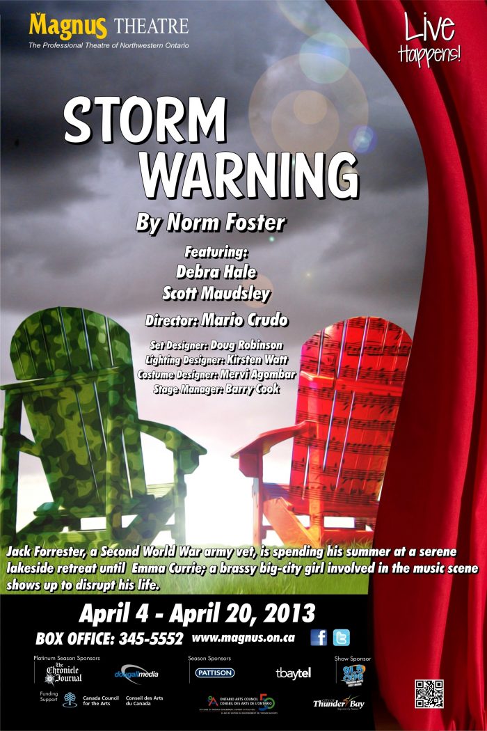 Magnus Theatre Preview: Norm Foster’s Storm Warning