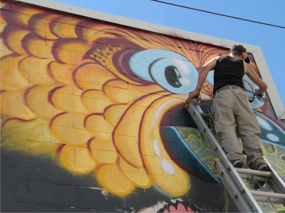 Die Active Graffiti Art – Innovative Downtown Revitalization