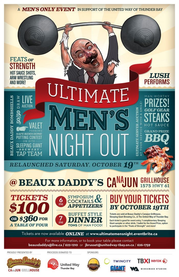 The Ultimate Men’s Night Out: A New Fundraiser for the United Way