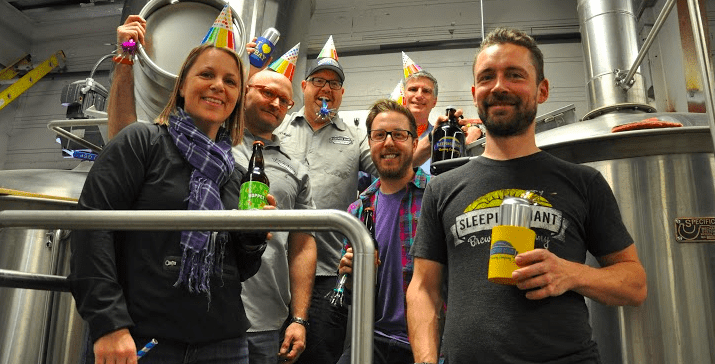 Three Cheers for Three Years: Sleeping Giant Brews Bigger and Better